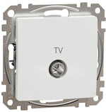 Розетка TV тип коаксиал 4dB цвят Бял Sedna SE, SCHNEIDER ELECTRIC, SDD111471