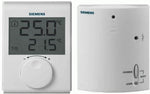 Термостат БЕЗжичен за отопление 5…30 °C с LCD дисплей, Siemens, SIEMENS, RDH100RF/SET