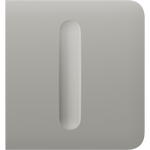 Лицев панел за Smart димер страничен, слюда, SideButton Ajax, AJAX, 98584.254.OY1