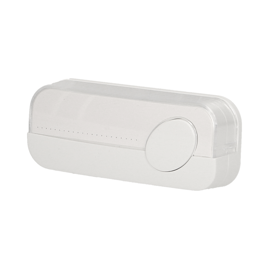 Бутон за звънец IP44 открит монтаж цвят Бял ORNO, OR-DP-PD-1/W