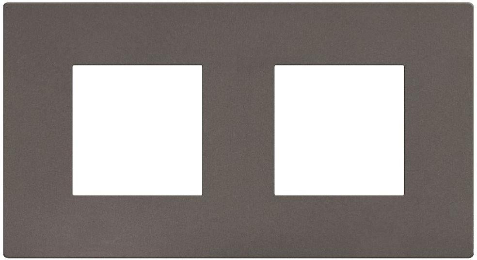 Рамка 2+2 мод. цвят Мока (Moca Stone) Light Now Bticino, BTICINO, YA4802M2GM