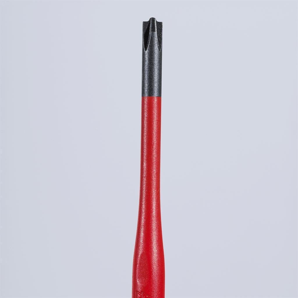 Отвертка PH/S 1, VDE 1000V жълто-червена ръкохватка 187мм, Knipex - K982401SLS