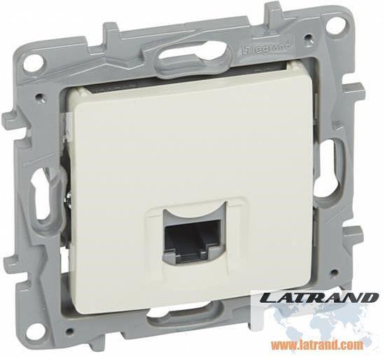 Розетка RJ45 UTP cat.6 цвят крем Niloe Legrand - 764673