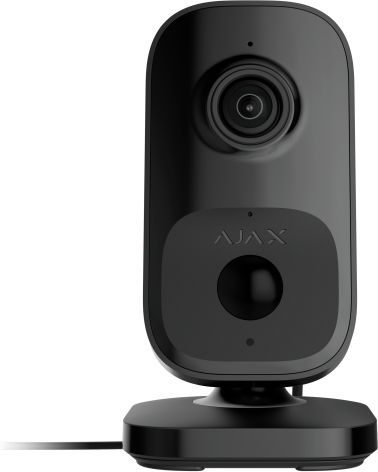 Камера Wi-Fi 4MP 2.8mm IR-8m с датчик за движение PIR, черен, IndoorCam Ajax, AJAX, 111567.303.BL1