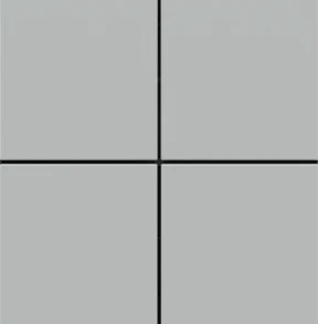 Лицев панел за 4 бутона 30x30 Linea71 Fenix Grey Ephesus EKINEX, EK-T4Q-FGE
