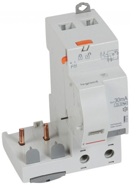 Допълнителен ДТЗ модул 2P 63A 30мА тип F DX3 Legrand, LEGRAND НИСКО НАПРЕЖЕНИЕ, 410435