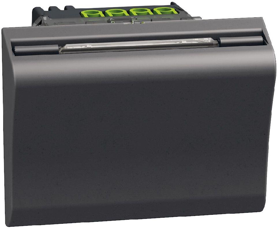 Енергоспестител с RFID четец за карти 2 мод. цвят Графит Light Now Bticino, BTICINO, YD4548M2