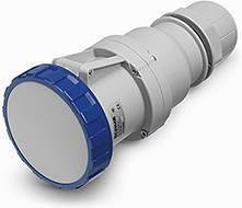 Промишлен подвижен контакт 2P+Е 63A IP66/67, 6h серия Optima Scame-318.6343 син