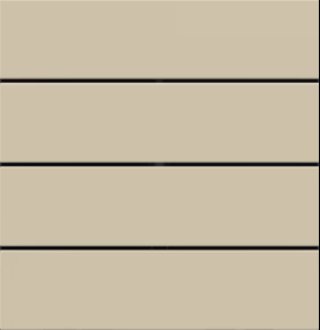 Лицев панел за 4 бутона хоризонтално 60x15 Linea71 Fenix Beige Luxor EKINEX, EK-T4R-FBL