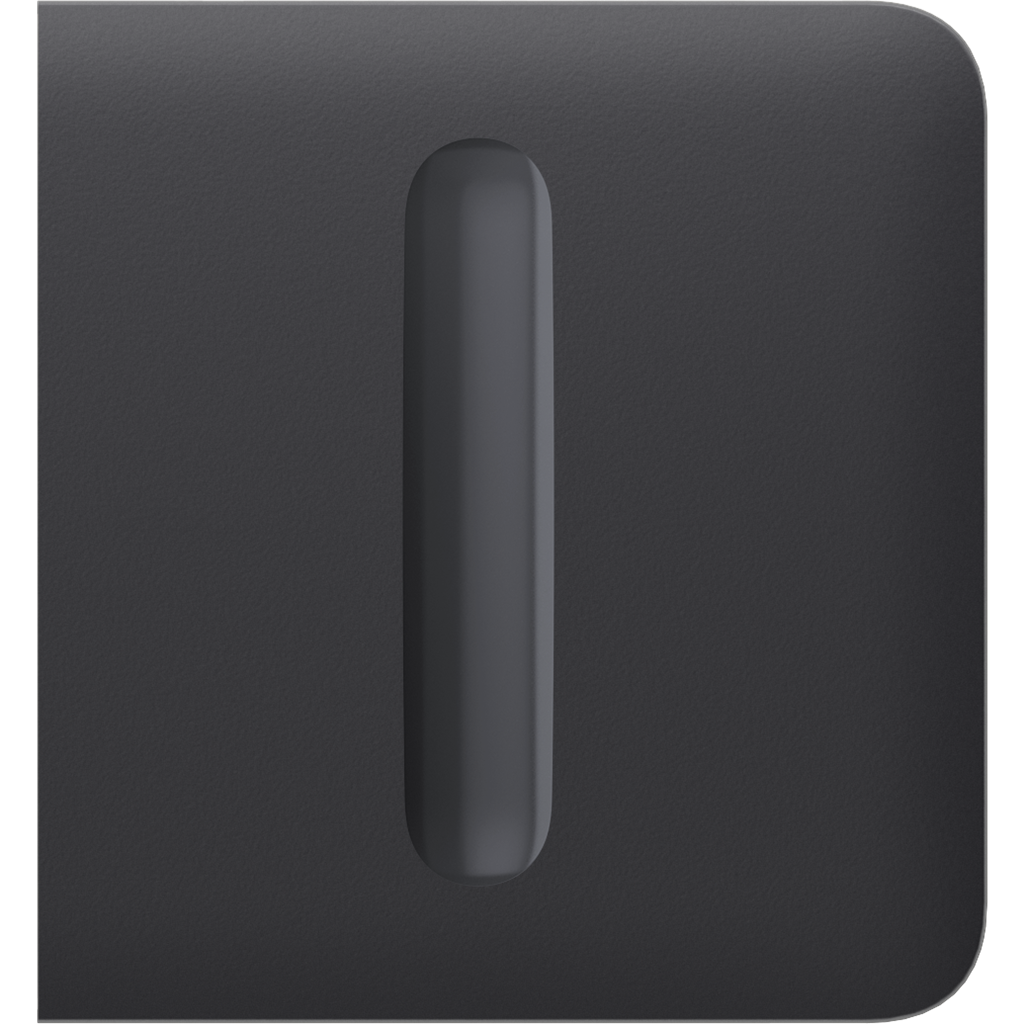 Лицев панел за Smart димер страничен, графит, SideButton Ajax, AJAX, 98580.254.GP1