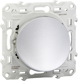 Твърда връзка 16A цвят Алуминий Odace SE /до изчерпване/, SCHNEIDER ELECTRIC, S530662