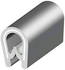 Гумена защитна лента за ръб 1,0-4,0mm сива RAL 7035 100m MOREK, MCA015AG12
