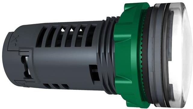 Сигнална лампа LED сглобена бяла 230...240Vac Ø22mm XB5 SE, SCHNEIDER ELECTRIC НИСКО НАПРЕЖЕНИЕ, XB5EVM1
