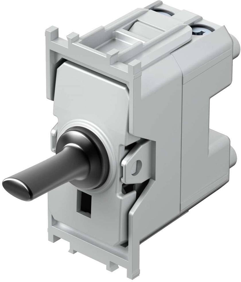 Кръстат ключ 16A цвят Антрацит Edge TEM, SP70PA