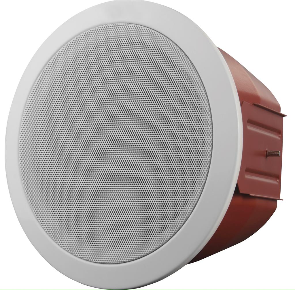 Високоговорител за вграждане в таван, двулентов, метален 6,5" 24W EN 54-24 Honeywell, HONEYWELL, 582480