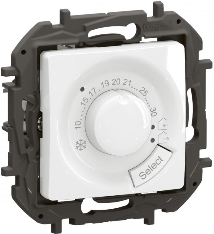 Термостат 10-30°C 230V max 8А цвят Бял Niloe New Legrand, LEGRAND, NP670WH