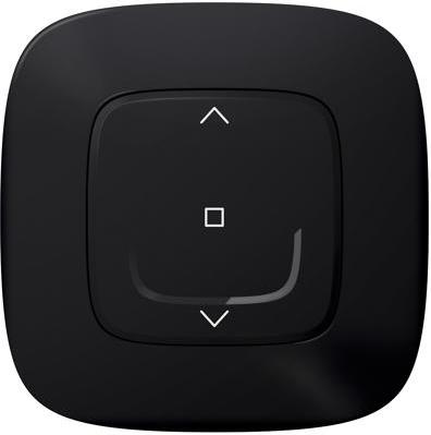 Ключ за щори жичен Smart, ИЗИСКВА НЕУТРАЛА, Valena Allure с рамка цвят Черен Legrand с Netatmo, NETATMO с LEGRAND & BTICINO, 752890A