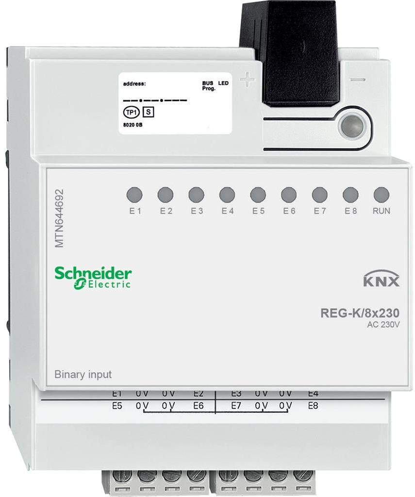 Актуатор входове REG-K 8х 230Vac 4DIN KNX SE, MTN644692