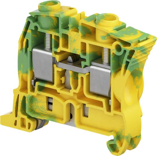 Редова клема ЖЪЛТО/ЗЕЛЕНА 16мм2 ZS16-PE серия SNK ABB, 1SNK510150R0000