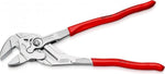 Клещи раздвижени, хромирани, червена ръкохватка 300мм, Knipex - K8603300