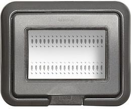 Лицева рамка + носеща IP55 3 мод. цвят Антрацит LL Bticino, BTICINO, 24603L