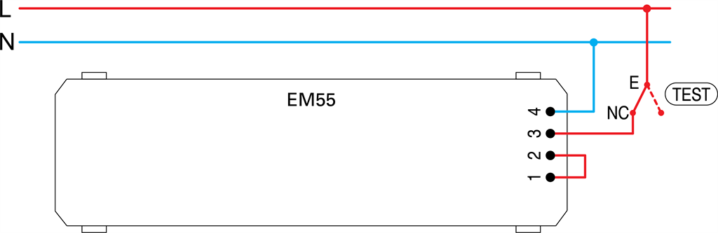 Авариен осветител 3h 7 мод. Modul TEM, EM55