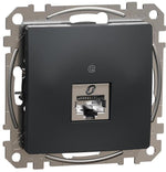 Розетка RJ45 STP cat.6 S-One цвят Антрацит Sedna SE, SCHNEIDER ELECTRIC, SDD114461S
