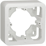 Конзола за открит монтаж 1х 2 мод. цвят Бял Unica Pro SE, SCHNEIDER ELECTRIC, NU840218