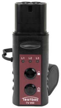 Тестер за зарядни станции AC Type 2, LED, Testboy TV 950, TESTBOY, 4028532209506