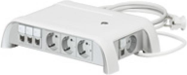 Модул за конферентна зала 8x2P+E и 6xRJ45 UTP cat.6 Legrand /до изчерпване/, ЛИКВИДАЦИЯ, 653575
