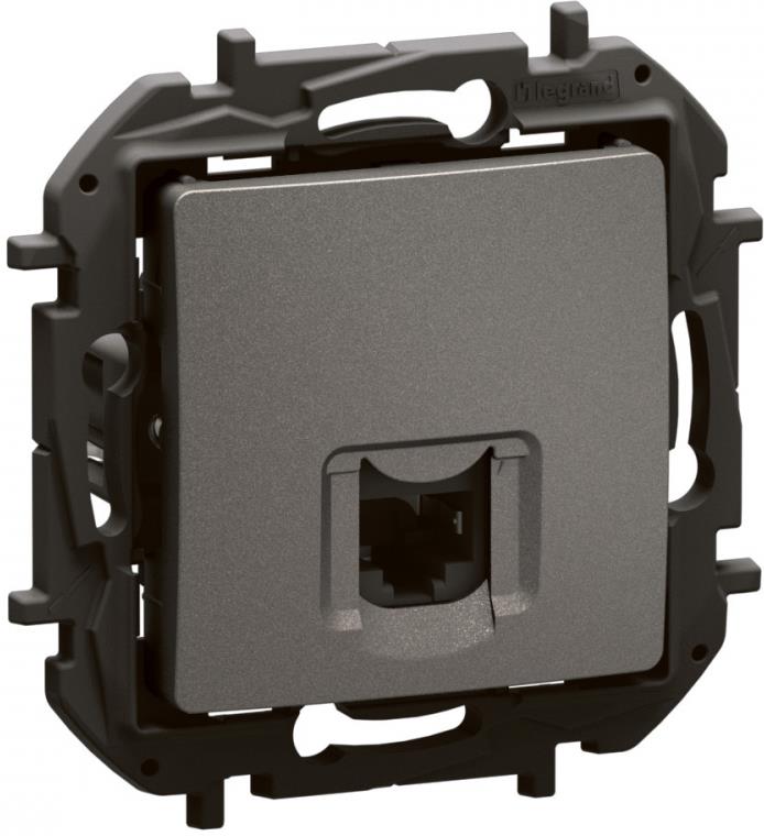Розетка RJ45 cat.6A STP цвят Сив Niloe New Legrand, LEGRAND, NP4305MG