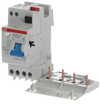 ДТЗ модул DDA204 4P 40A 30mA тип AC 2 мод. ABB, 2CSB204001R1400