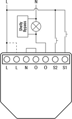 Микромодул Smart реле 1х димер 200VA без неутрала Shelly Dimmer Gen3 - 070526, SHELLY