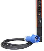 Разклонител iPDU Zero-U 21x C13 + 3x C19, със софтуерно управление, кабел 3м и щепсел 2P+E 32A, Legrand, LEGRAND, 646023