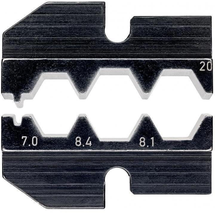 Челюсти CrimpSystem за кримпване на F конектори, Knipex - K974920
