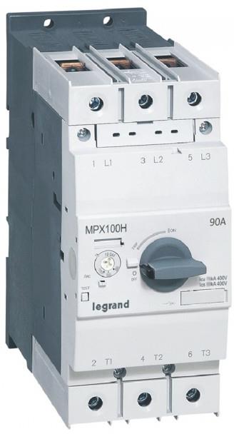 Моторна защита MPX3-100H 45kW TM 70-90A 75kA Legrand, LEGRAND НИСКО НАПРЕЖЕНИЕ, 417378