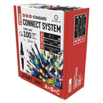 Комплект коледни лампички 100x LED многоцветни 10м IP44 с таймер CONNECT EMOS - D1AM01