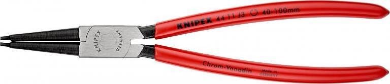 Зегер клещи, Ø40-100мм, червена ръкохватка 225мм, Knipex - K4411J3