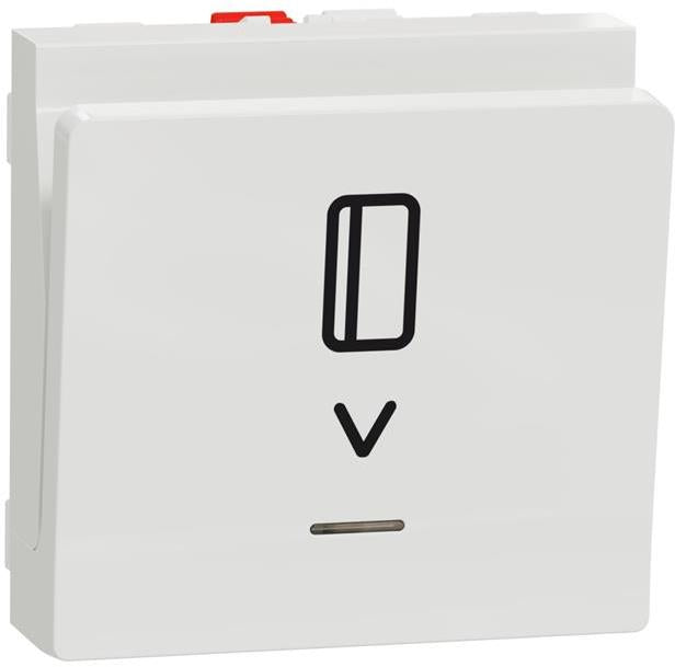 Енергоспестител NO/NC 2 мод. цвят Бял Unica SE, SCHNEIDER ELECTRIC, NU328318