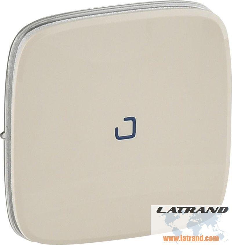 Лицев панел за ключ/бутон с индикация цвят Крем Valena Allure Legrand - 755086