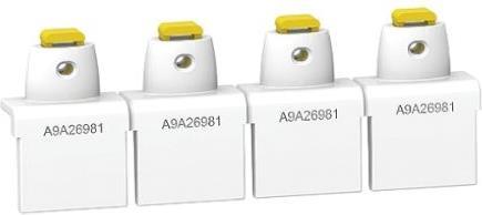 Клемни капаци Acti 9 iC60, iID 4P (20 бр.) SE, SCHNEIDER ELECTRIC НИСКО НАПРЕЖЕНИЕ, A9A26981