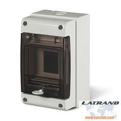 Табло за открит монтаж 1х4М серия Domino Scame IP66 672.2004
