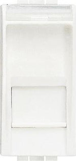 Розетка RJ45 cat.6A STP конектор toolless IDC 1 мод. цвят Бял LL Bticino, BTICINO, N4279C6A