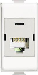 Розетка RJ45 cat.6 STP 1 мод. цвят Бял LL Bticino, BTICINO, N4262C6S