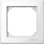 Рамка 1х цвят Активно бял антибактериална M-Smart System M  Merten SE, SCHNEIDER ELECTRIC, MTN478125