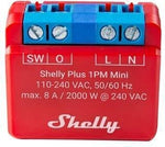 Микромодул Smart реле 1х On/Off 8A с мерител изисква неутрала Shelly Plus 1PM Mini - 265666