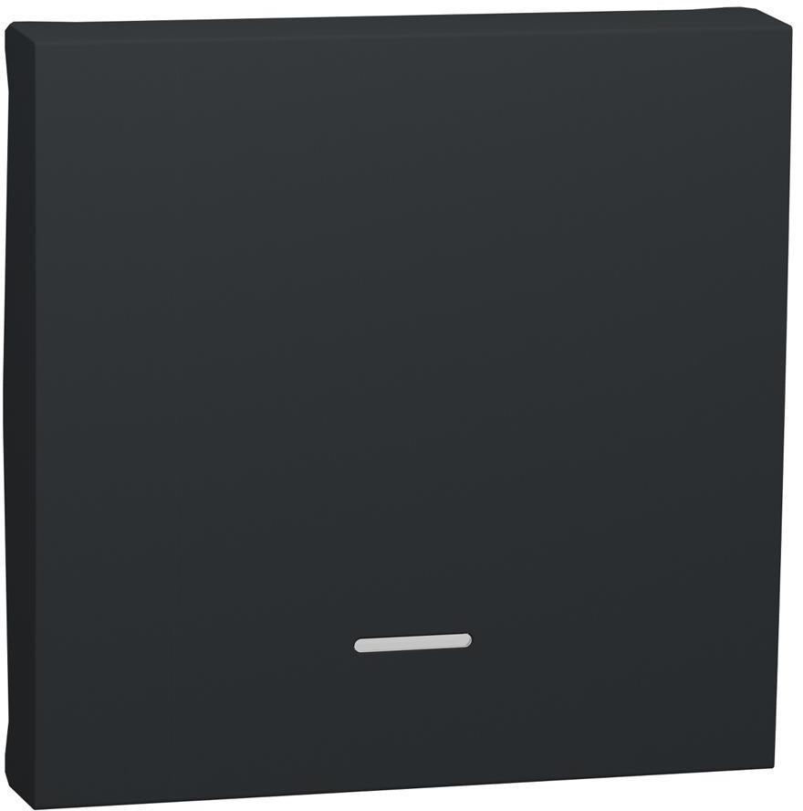 Лицев панел за ключ с подсветка 2 мод. цвят Антрацит Unica SE, SCHNEIDER ELECTRIC, NU920054N