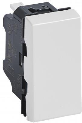 Еднополюсен ключ 1 мод. цвят бял Mosaic NEW Legrand, LEGRAND, 77000L