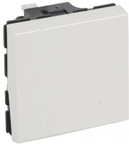 Еднополюсен ключ 2 мод. цвят бял Mosaic NEW Legrand, LEGRAND, 77010L