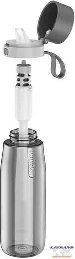 Бутилка за филтрация Philips GoZero Daily 660 мл, сив - AWP2731GRR/58